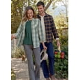 thumbnail image 2 of Jockey Women's Flannel Button Up, 2 of 6