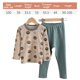 thumbnail image 2 of Trajes infantiles de cuello redondo para niños y niñas, pijamas infantiles cálidos para el invierno, 2 of 5