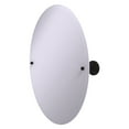 thumbnail image 2 of Frameless Oval Tilt Mirror with Beveled Edge in Venetian Bronze, 2 of 2