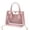Pink, variant on Women'S Crossbody Handbags Clear Transparent Handle Crossbody Shoulder Bag, Fashion Chain Strap Cute Jelly Messenger Tote Purse
