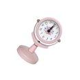 thumbnail image 2 of bedienty Small Round Stand Clock Table Clock Shelf Time Watch White Ticking Non Pink 6x9.5cm, 2 of 5