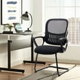 thumbnail image 4 of GIANNA Desk Chair No Wheels for Home Office, for Conference Room Waiting Reception Guest,2 Packs, 4 of 7