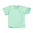 thumbnail image 3 of 1/6 figura masculina ropa de muñeca ropa para parejas camiseta, trajes de parejas en miniatura de manga corta para figuras de acción de 12 pulgadas Verde claro, 3 of 8
