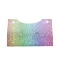thumbnail image 2 of Kdxio Beautiful Glitter Print Tissue Box Cover,Modern PU Leather Rectangular Tissue Box Holder for Bathroom Living Room Bedroom Office Desk Car Home, 2 of 9