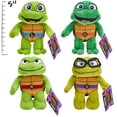 thumbnail image 2 of Juguete de peluche Teenage Mutant Ninja Turtles Tales of The TMNT Toddler, paquete de 4, 2 of 5