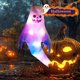 thumbnail image 3 of Scary Light Up Ghost Windsocks Halloween Windsock Patio Adorno Fiesta, 3 of 9