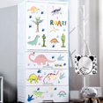 thumbnail image 4 of Calcomanías de dinosaurios, pegatinas de pared, decoración de habitación de niños, brillan en la oscuridad, luminosas Decoración de dormitorio, sala de estar, baño, 4 of 5