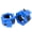 Blue, variant on 2Pcs Quick Release 2 Inch Barbell Collar Clamps Non-Slip Weight Bar Lock Clips For Gym Weightlifting Training Assorted Sporty Colors