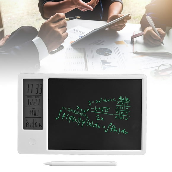 Zaqw 10 Inch LCD Writing Tablet Rechargeable Erasable Drawing Pad With Stylus