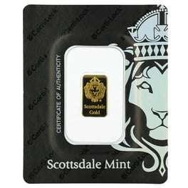 1 gram Gold Bar - Scottsdale Mint (In Certi-Lock? Assay