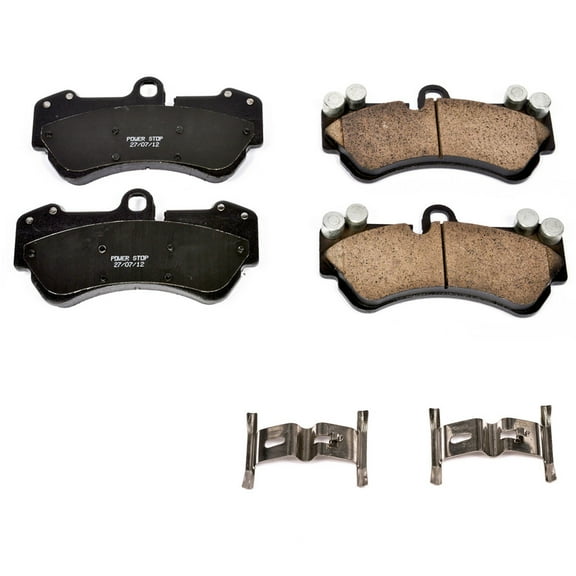 Power Stop Front Z17 Evolution Ceramic Brake Pads with Hardware 17-1007