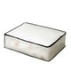 thumbnail image 2 of QuLuJing Liquidación de artículos para el hogar, caja de almacenamiento de plástico plegable para debajo de la cama, bote de basura inodoro y resistente a la humedad, apto para almohadas, abrigos y, 2 of 8