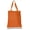 Orange, variant on 5 Pack Promotional Priced Heavy Cotton Canvas Shopping Blank Tote Bag Art Craft