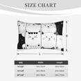 thumbnail image 6 of Balery Doodle Cute Cat Bedding Queen Pillow Cases - Envelope Closure - Soft Brushed Microfiber Fabric - Shrinkage and Fade Resistant Pillow Cases-14"x20", 6 of 9