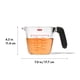 thumbnail image 3 of Vaso medidor de vidrio OXO Good Grips 500 ml, 3 of 7