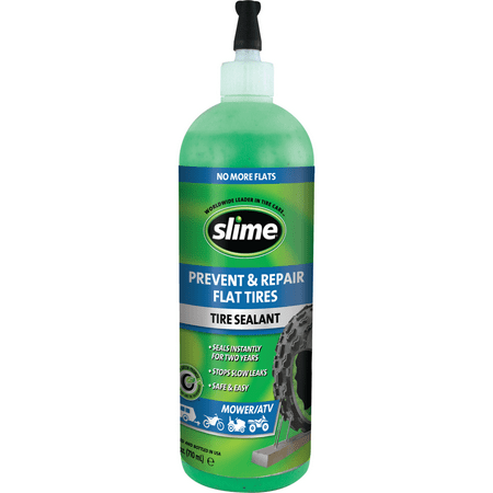 Slime Prevent & Repair Tire Sealant - 24 oz. - 10008, Great For Mowers , ATVs and Dirt (Best Tire Sealant For Atv)