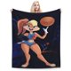 thumbnail image 1 of Manta de dibujos animados de Bugs Bunny, manta de vellón ultra suave y acogedora de lujo para sofá cama, mantas de franela cálidas para todas las estaciones, ropa de cama para niños, adolescentes y, 1 of 7