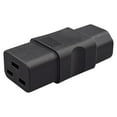 thumbnail image 3 of Adaptador de corriente,Adaptador de corriente IEC320 C14 a C19 10A 16A 250V,Enrutadores convertidores IEC320 C14 a IEC320 C19,Conector de conversión C14 macho a C19 hembra PVC,C14 3 pines, 3 of 8