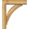 thumbnail image 3 of Ekena Millwork 6"W x 24"D x 28"H Thorton Block Rough Sawn Bracket w/ Offset Brace, Western Red Cedar, 3 of 25