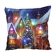 thumbnail image 2 of Funda de almohada de poliéster, decoración navideña, almohadas LED navideñas, regalos navideños, almohadas LED que pueden parpadear o permanecer encendidas, dos modos de cambio, cojines de sofá estamp, 2 of 6