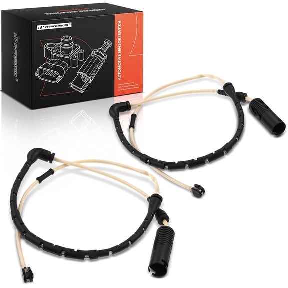 A-Premium Front Disc Brake Pad Wear Sensors Compatible with Land Rover Range Rover 2003-2012, 2-PC Set