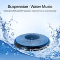 thumbnail image 3 of Altavoz Bluetooth impermeable Suspensión inalámbrica Audio Piscina Eigraketly EL013482-03, 3 of 5