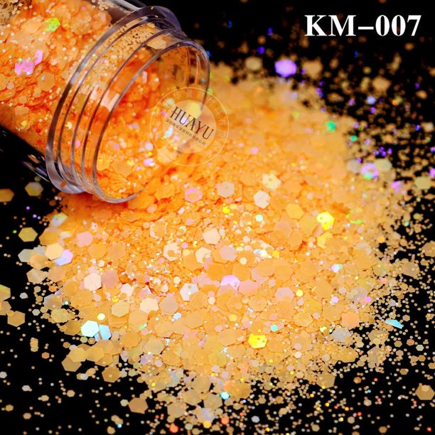 Venta caliente Macaron Glitter Decoraciones navideñas Glitter Powder Mix Chunky Laser Glitter Powder Bulk