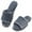 Dark Gray, variant on DL Open Toe House Slippers For Women Indoor Memory Foam Ladies Bedroom Slipper
