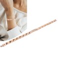 thumbnail image 4 of Titanium Steel Magnet Bracelet, Promote Circulation Easily Match Reduce Fatigue Magnetic Therapy Bracelet Improve Sleeping  For Workin For Women ANGGREK Women Magnetic Bracelets, 4 of 8