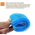 thumbnail image 3 of 5 Pieces Silicone Sponge Silicone Scrubber Dish Brush Cleaning Sponges Soap-Shaped Silicone Dishwashing Brush Pad Double Sided Silicone Brush for Kitchen Dishes Fruits Vegetables, 3 of 10