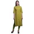 thumbnail image 1 of Bimba Printed Button Down Straight Tunic Dresses For Women Kurti Small, 1 of 6