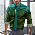 thumbnail image 3 of Camisa informal de gran tamaño para hombre, de negocios, de verano, primavera y otoño, con solapa, manga larga, 12 colores, S-5XL, envío rápido, 2024, camisa para hombre, 3 of 5