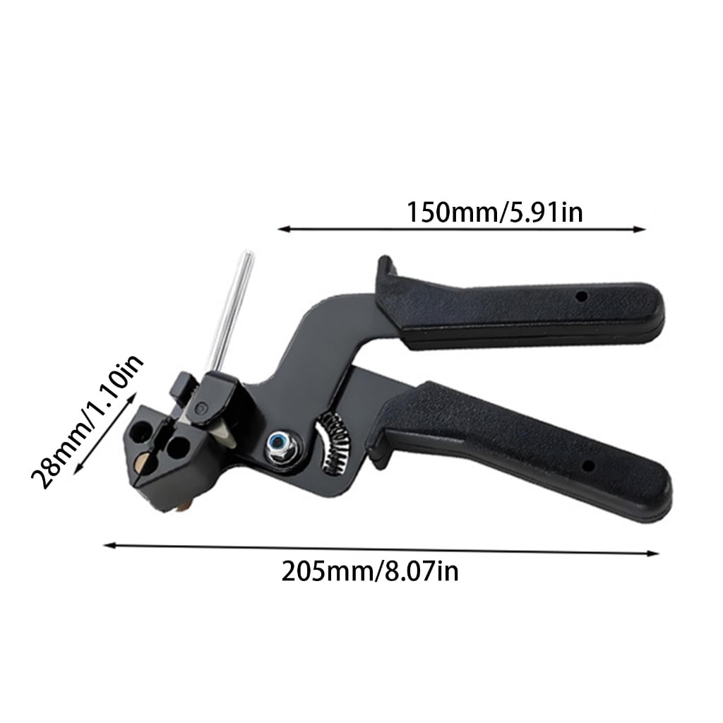 MOMOJIA Zips Cable Tie Pliers Hand Fastening Straps Cutting Wrap Tool for Strong Binding