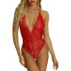thumbnail image 1 of 2023 - Lencería sexy de malla para mujer, cuello en V profundo, lencería cómoda para mujer Rojo - Extra Grande Rojo - Extra Grande Xishao ropa, 1 of 2