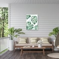 thumbnail image 5 of Grace Popp 'Split Leaf I' Outdoor Canvas 19x19, 5 of 5
