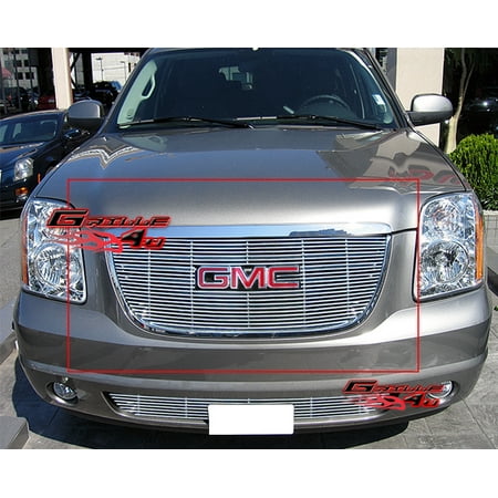 - Fits 2007-2013 GMC Yukon Billet Grille Grill Insert