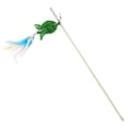 thumbnail image 1 of Cat Teaser Wand Rattan Fish Shape Cat Play Toy Kitten Toy for Kitten, 1 of 10