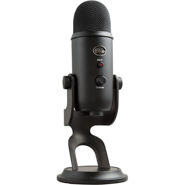 Micrófono USB Logitech para creadores Blue Yeti - Negro