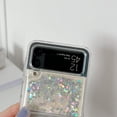 thumbnail image 6 of for Samsung Galaxy Z Flip 4 2022 Case,Glitter Case for Z Flip 4 Liquid Bling Sparkle Luxury Flowing Floating Quicksand Soft TPU Clear Case for Samsung Galaxy Z Flip 4 5G Girls Women, 6 of 14
