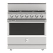 Hestan KRD365-NG 36 Inch Wide 5.8 Cu. Ft. Free Standing Dual Fuel Range, 36" 5 Burner, Stainless Steel