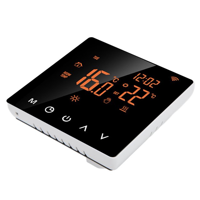 Termostato WIFI, ME81H Termostato inteligente LCD WIFI Controlador de temperatura inteligente Altamente versátil
