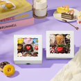 thumbnail image 4 of 5x5x2 Inch 20 Pcs Cookies with Window Bakery Boxes Soap Box Chocolate Truffle boxes Macaron Boxes Gift Cake Boxes Treat Boxes for Browine pastries, Dount or gifts goodies Party Favor, 4 of 4