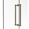thumbnail image 1 of Allied Brass Contemporary 18'' Back to Back Shower Door Pull with Grooved Accent, 1 of 5
