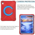 thumbnail image 3 of SaniMore Case for Apple iPad 10.9 Inch 10th Generation (Model number: A2757 A2777), [360 Rotating Stand] [Full-Body Shockproof] Lightweight Rugged Protective Covers for Kids, Red + Blue, 3 of 8