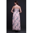thumbnail image 5 of Bimba Blossom & Robin Bird Printed Women Georgette Smocked Strap Dress-Large, 5 of 7