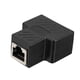thumbnail image 1 of Conector Adaptador Divisor RJ45 De Contacto 1 A 2 Puertos Hembra Para Cables LAN Ethernet CAT 5/CAT 6/CAT 7 Divisor De Enchufe Hub PC Portátil Enrutador Enchufe Modular De, 1 of 6