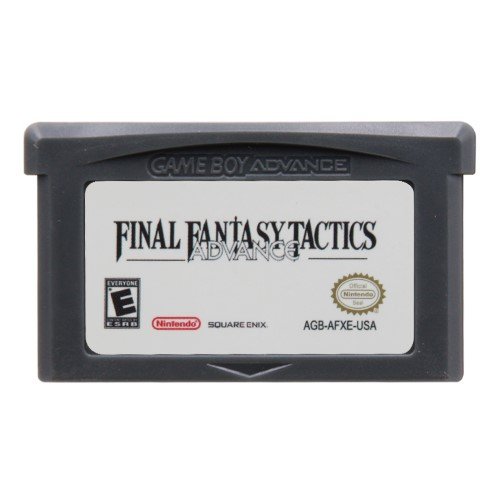 Final Fantasy Tactics Advance USA Game Boy Advance GBA 32bit Video Game Card