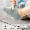 thumbnail image 2 of Toddler Non Slip Socks Baby Grip Socks 6 Pairs Toddler Ankle Socks with Grip Cute Animal Cartoon Anti Skid Socks for 0-5 Years Baby Boys Girls, 2 of 5