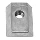 thumbnail image 3 of Tuerca De Ranura De aleación De Zinc, Tuerca De Ranura única De Metal Para Fijar Piezas De Torno, Tamaño Compacto Y Peso Ligero, 3 of 7