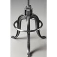 thumbnail image 2 of Glossy Iron Revolving Bar Stool, 2 of 2